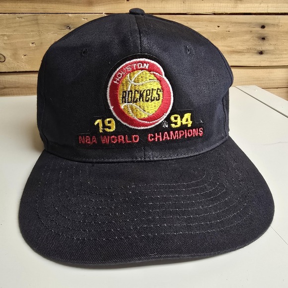 The Unbranded Brand Other - Vintage Houston Rockets Hat Cap Snap Back NBA Basketball World Champions 1994 90